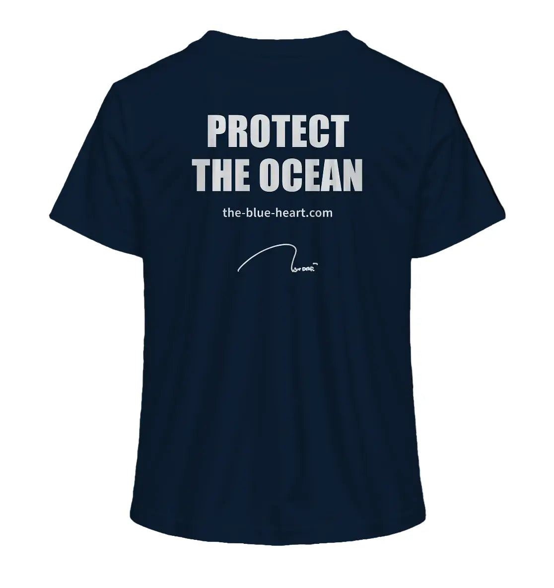 Protect the Ocean | Organic T-Shirt | Damen theBlueHeart Shop