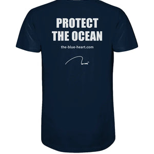 Protect the Ocean | Organic T-Shirt theBlueHeart Shop