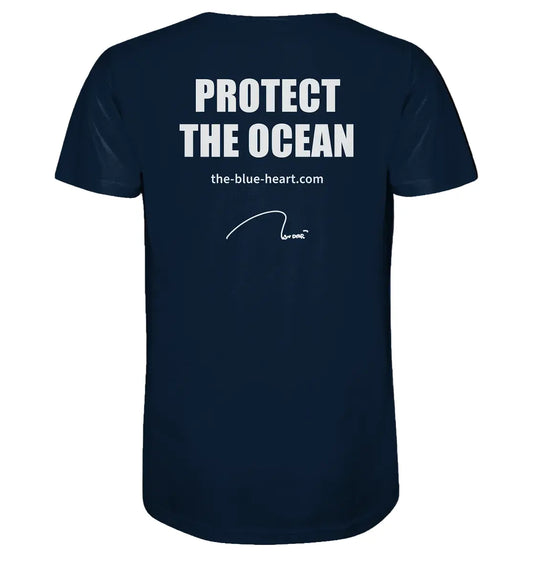 Protect the Ocean | Organic T-Shirt theBlueHeart Shop