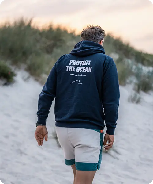 Protect the Ocean | Organic Hoodie theBlueHeart Shop