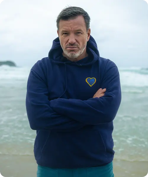 Protect the Ocean | Organic Hoodie theBlueHeart Shop